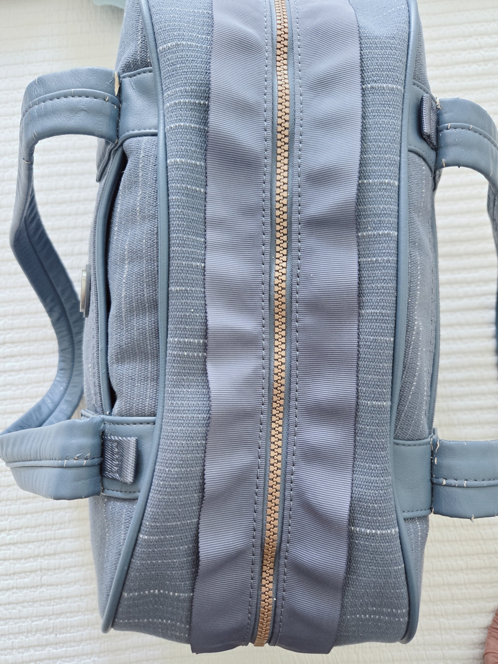 Om For All Bag, BLUE DENIM. Duffle Vintage LULU Y2K - Picture 7 of 10